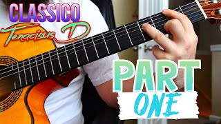 HOW TO PLAY  Classico By Tenacious D  On Acoustic Guitar Part 1 Updated [upl. by Dermott]