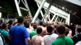 Shamrock Rovers Fans in Modena Juventus Vs SRFC 2010 [upl. by Isidore609]