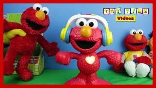 SESAME STREET LETS DANCE ELMO MUSICAL KIDS TOY REVIEW  Elmos World Song Learning Fun [upl. by Campagna]