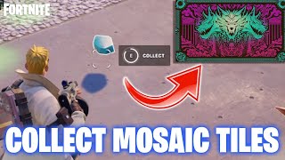 How to EASILY Collect All Mosaic Tiles amp Complete The Mosaic  Fortnite Guide [upl. by Blondelle]