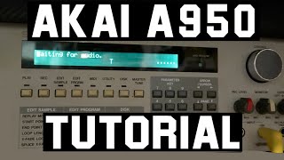 LEGENDARY HARDWARE SAMPLER AKAI S950 Pt 1 [upl. by Aicelaf255]