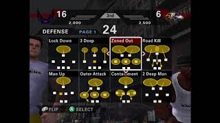 NFL Street 2 24ers vs Ravens [upl. by Enoyrt]