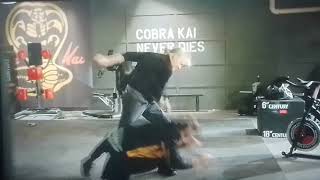 You wanna be Cobra Kai Terry Silver beats up Stingray COBRA KAI SEASON 4 [upl. by Ynatirb]