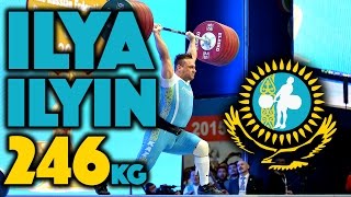 Ilya Ilyin 105  246kg Clean and Jerk World Record 4k [upl. by Hallagan269]