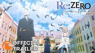 ReZERO Starting Life in Another World Season 3  OFFICIAL TRAILER [upl. by Yolande]