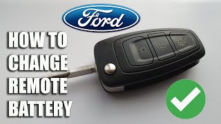 Ford Key Battery Change [upl. by Eleaffar]