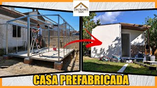 🔶Como Hacer una CASA PREFABRICADA DESDE 0🔶 Paso a Paso [upl. by Akirej]