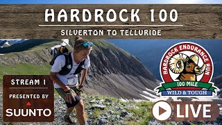 2024 Hardrock 100 LIVE  Stream 1  Silverton to Telluride [upl. by Anytsyrk]