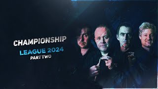 Snooker Championship League 2024  Top Breaks Table 2 P2 [upl. by Shanney]