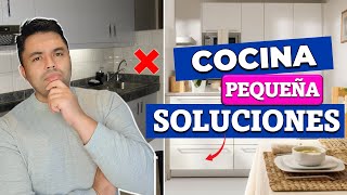 TOP 15 IDEAS para COCINAS PEQUEÑAS  EMBELLECE y ORGANIZA como un PRO [upl. by Neeven]