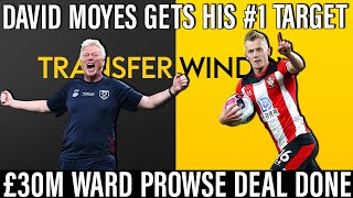 Moyes gets his top transfer  West Ham agree £30M fee with Southampton to sign James Ward Prowse [upl. by Yleme751]