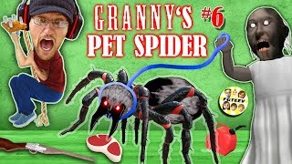 GRANNYs PET SPIDER  SECRET ROOMS w Annoying Baldis Basics FGTEEV Gameplay [upl. by Tohcnarf]