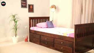 Top 5 Best Trundle Beds In India 2024  Trundle Beds Prices  Trundle Beds Reviews  Best Beds 2024 [upl. by Llewol]