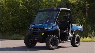 CanAm Defender XT HD9  un bon véhicule de travail [upl. by Tilden]