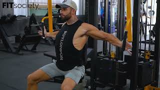 Machine Pec Deck Fly with voice explanation  Chest Fitness Exercise [upl. by Schulze]