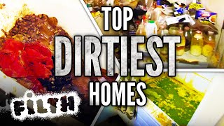 Top 5 DIRTIEST Homes  Grime Compilation  Filth [upl. by Nannerb332]