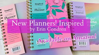 Erin Condren on Amazon  NEW Inspired by Erin Condren Line  Planners amp Journals [upl. by Brear]