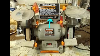 Terratek 6quot bench grinder TBG62LA  what sizegrit CBN wheels would you recommend [upl. by Atikaj]