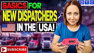 Basics for new dispatchers in the USA dispatchingtrucks dispatcher dispatchtrainingcourses [upl. by Aenej]