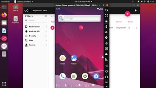 Genymotion 310  Un emulador android para Ubuntu 2004 [upl. by Egreog452]