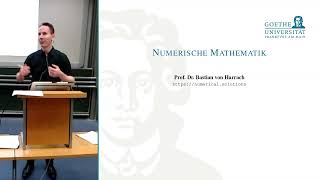 Num 04a  Numerische Mathematik Einführung in die Numerik [upl. by Alexei]