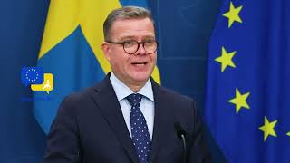 Prime Minister Orpo promotes Finland’s EU policy priorities in Stockholm [upl. by Ahsiuqet]