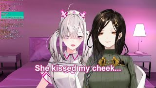 【Eng Subs】【Rev】Crossick holds back kissing showdownASMR【Sukoya Kana Shirayuki Tomoe Nijisanji】 [upl. by Keavy151]