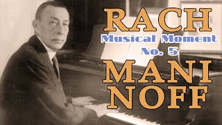 Rachmaninoff Six moments musicaux Op 16 No 5 Adagio sostenuto in Dflat major [upl. by Aehs854]