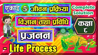 51 class 8 science chapter 5  Science and Technology  Life Process  Reproduction [upl. by June]