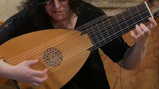 J Bittner  Passacaille Evangelina Mascardi 13 course lute [upl. by Barthol]