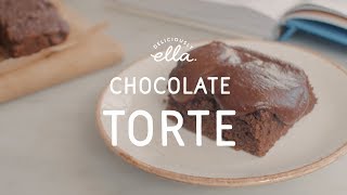 Vegan Chocolate Torte  Deliciously Ella [upl. by Are813]