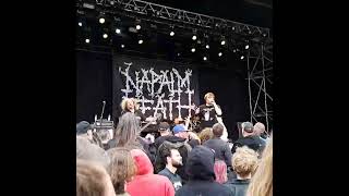 napalm death 2024 pitfest1 [upl. by Etnuaed]