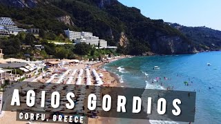 Agios Gordios Beach Corfu  GREECE 🇬🇷 [upl. by Barn]