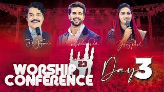 Day 3  Worship Conference  7th May 2023  Raj Prakash Paul  Jessy Paul [upl. by Lambertson]