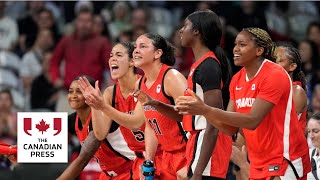 Canada’s Achonwa on women’s basketball team chemistry [upl. by Na66]