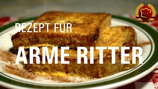 Wie man leckere Arme Ritter zubereitet in 10 Minuten nach wunderbarem alten DDR Rezept [upl. by Naerda]