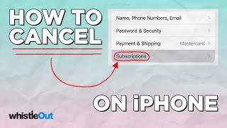 How to Cancel Subscriptions on Your iPhone [upl. by Llenrac]