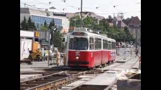 Straßenbahn Wien Trams in Vienna [upl. by Carrelli]