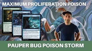 Maximum Consistency for Poison Storm Renaars top 16 list from the Pauper Showcase  MTG Pauper [upl. by Aikas]