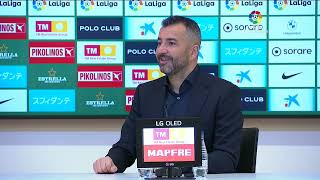 Rueda de prensa Elche CF vs RCD Espanyol de Barcelona [upl. by Yaron]