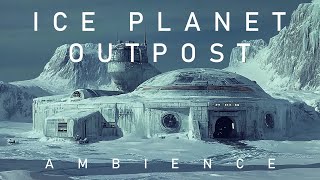 I C E P L A N E T  Outpost Ambience  Ambient Synthwave [upl. by Ethelyn]