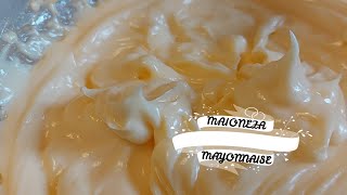 Cum se face maioneza reteta sigura pentru incepatori How to make mayonnaise a foolproof recipe [upl. by Arada]