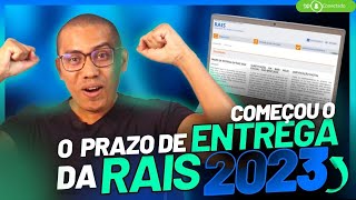 RAIS 2023  PRAZO DE ENTREGA LIBERADO RAIS anobase 2022 e anosanteriores  TUDO SOBRE [upl. by Winfield]