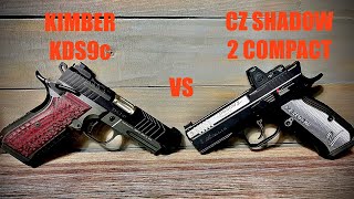 KIMBER KDS9C VS CZ SHADOW 2 COMPACT ONE CLEAR WINNER [upl. by Ramak]