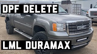 How to DPF delete on LML Duramax and remove DEF tank [upl. by Hanfurd]