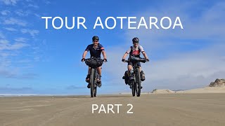 Tour Aotearoa North Island Bikepacking Part2 [upl. by Ariajay429]