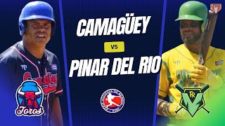 Serie Nacional 63 Camagüey vs Pinar del Rio 1er juego [upl. by Rebel680]