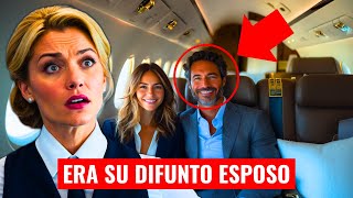 TRAS ENTERRAR A SU ESPOSO LO VE AÑOS DESPUÉS EN UN VUELO HACIA MÉXICO [upl. by Ttessil]