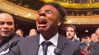 Speeds Live Reaction To Messi Winning Ballon Dor [upl. by Eanel]