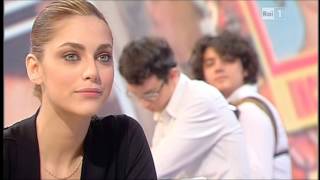 Miriam Leone  UnoMattina in Famiglia 011212 [upl. by Kilroy265]